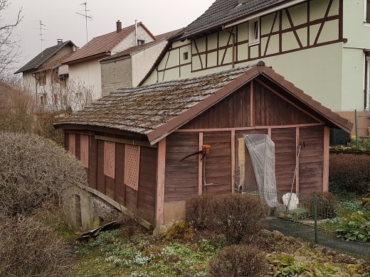 Une des baraques du Lazarett