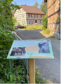 Panneau rue des prés