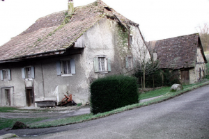 The lower mill before its demolition.